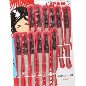 Lima saphir nichel misura 8” M/Tartaruga P/Acuta display da 12 pz - immagine 1