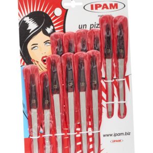 Lima saphir nichel misura 6/7/8” M/Tartaruga P/Acuta display da 12 pz - immagine 1