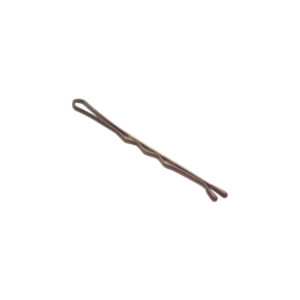 Molletta ondulata castano 5cm - immagine 1